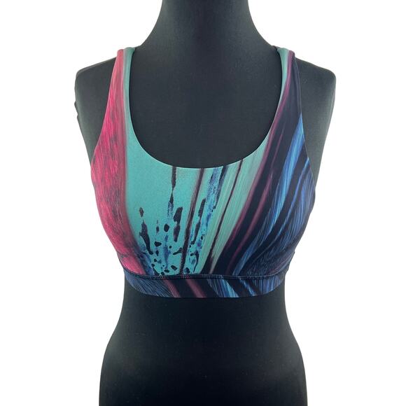 Lululemon Energy Bra Electrobeam Multi Stretch Sweat-Wicking Lightweight Size 4 - Picture 1 of 7